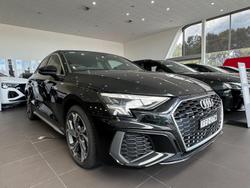 2023 Audi A3 40 TFSI S line GY MY24 Four Wheel Drive Mythos Black