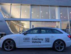 2024 Audi A4 45 TFSI S line B9 MY24 Four Wheel Drive Glacier White