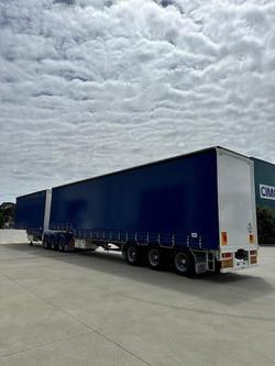 2025 CIMC 34 Pallet Drop Deck Curtainsider Combination
