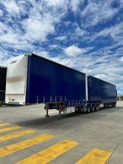 2025 CIMC 34 Pallet Drop Deck Curtainsider Combination