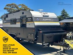 JB Caravans Scorpion Sting 20'6 Rear Door