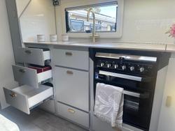 2025 JB Caravans Scorpion Sting 19'6 Front Door