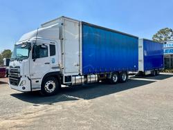 2018 UD Quon 26-390 11Litre Ishift Only 186000 Klm $139000+Gst UD QUON 26-390 WHITE