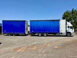 2018 UD Quon 26-390 11Litre Ishift Only 186000 Klm $139000+Gst UD QUON 26-390 WHITE