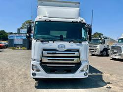 2018 UD Quon 26-390 11Litre Ishift Only 186000 Klm $139000+Gst UD QUON 26-390 WHITE