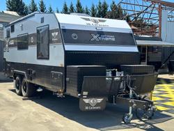 2025 JB Caravans Dirt Road Xtreme 20' Front Door