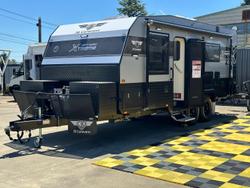 2025 JB Caravans Dirt Road Xtreme 20' Front Door