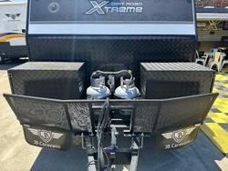 2025 JB Caravans Dirt Road Xtreme 20' Front Door