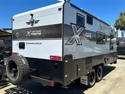 2025 JB Caravans Dirt Road Xtreme 20' Front Door