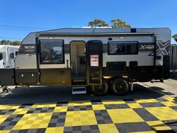 2025 JB Caravans Dirt Road Xtreme 20' Front Door