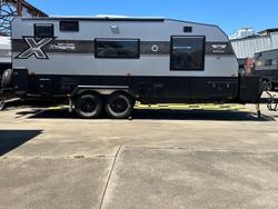 2025 JB Caravans Dirt Road Xtreme 20' Front Door