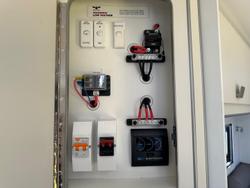 2025 JB Caravans Dirt Road Xtreme 20' Front Door