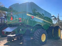 2012 John Deere
S690 Harvester + 640D 40Ft Front