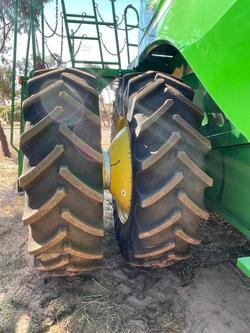 2012 John Deere
S690 Harvester + 640D 40Ft Front