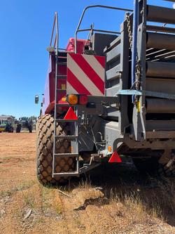 2010 Massey Ferguson 2190 Single Axle Square Baler