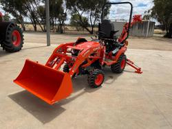 2025 Kubota Bx23s Tractor With Front Loader & Back Hoe