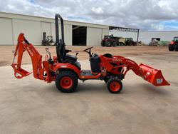 2025 Kubota Bx23s Tractor With Front Loader & Back Hoe