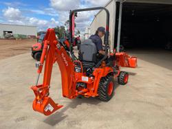 2025 Kubota Bx23s Tractor With Front Loader & Back Hoe