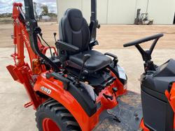 2025 Kubota Bx23s Tractor With Front Loader & Back Hoe