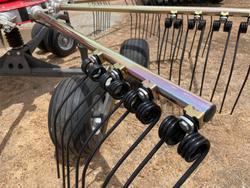 2025 Massey Ferguson 802 8Mtr Two Rotor Centre Swath Hay Rake