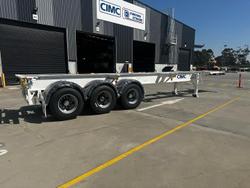 2025 CIMC
40' Skel With 3 Way Twist Locks - A Double Compliant