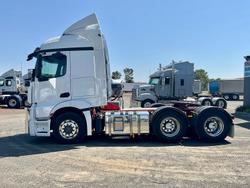 2021 Mercedes Benz 2653 Low Klm Light Use Euro 6 Rwc $113650+Gst See Cond MERCEDES BENZ 2653 SLEEPER WHITE