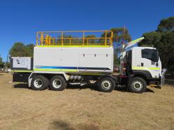 2024 Isuzu Fyh 300-350 ORH Service Truck AVAILABLE NOW! White