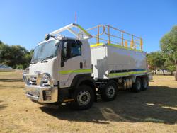 2024 Isuzu Fyh 300-350 ORH Service Truck AVAILABLE NOW! White