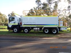 2024 Isuzu Fyh 300-350 ORH Service Truck AVAILABLE NOW! White