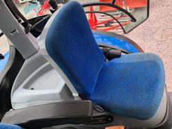0 New Holland T6040 120Hp Cab Tractor With Fel Blue