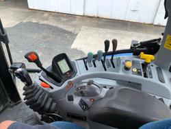 0 New Holland T6040 120Hp Cab Tractor With Fel Blue