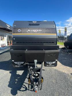 2025 JB Caravans Scoprion Sting 20'6 Rear Door