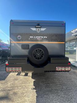 2025 JB Caravans Scoprion Sting 20'6 Rear Door