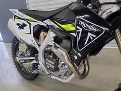 2025 Triumph TF 450-RC Edition Off Road White