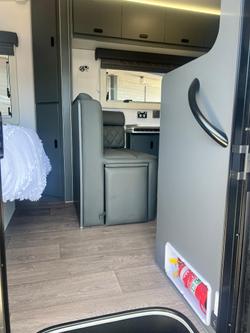 2025 JB Caravans Scorpion Sting Air 19'6 Front Door