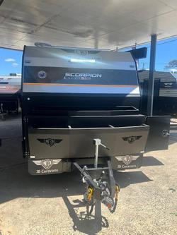 JB Caravans Scorpion Sting AIR 19'6 Front Door