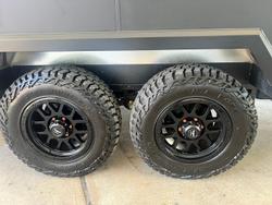 2025 JB Caravans Scorpion Sting Air 19'6 Front Door