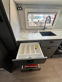 2025 JB Caravans Scorpion Sting Air 19'6 Front Door