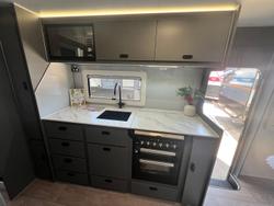 2025 JB Caravans Scorpion Sting Air 19'6 Front Door