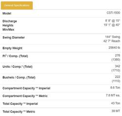 Convey-All CST 39C Seed Tender (39 tonne)