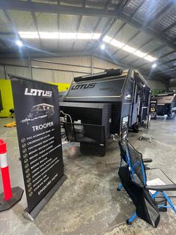 2025 Lotus Caravans 23'6 Trooper Triple Bunk