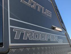 2025 Lotus Caravans 22' Rear Club Trooper