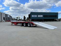 2025 CIMC 45' Drop Deck With Ramps (Single & Bifold Available)