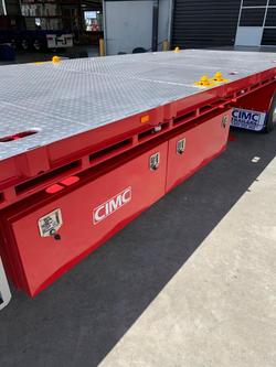 2025 CIMC
45' (22 Pallet) Drop Deck Flat Top (Roadtrain Coupling Provision)