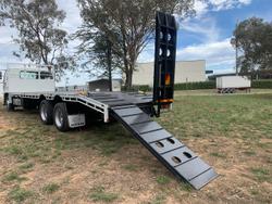 2015 Fuso 2427 6X2 Allison Auto Trans Beavertail White