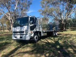 2015 Fuso 2427 6X2 Allison Auto Trans Beavertail White