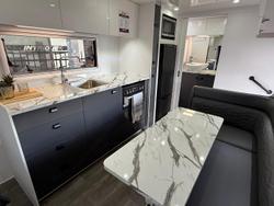 2025 Vivid Caravans Explorer 189 L Shaped Dinette