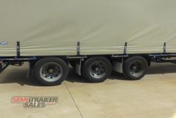 2008 Maxitrans 22 Pallet Dropdeck Curtainsider with Mezz Road Train Lead