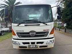 2014 Hino 500 1022 WHITE