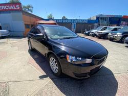 2011 Mitsubishi Lancer SX CJ MY11 Black